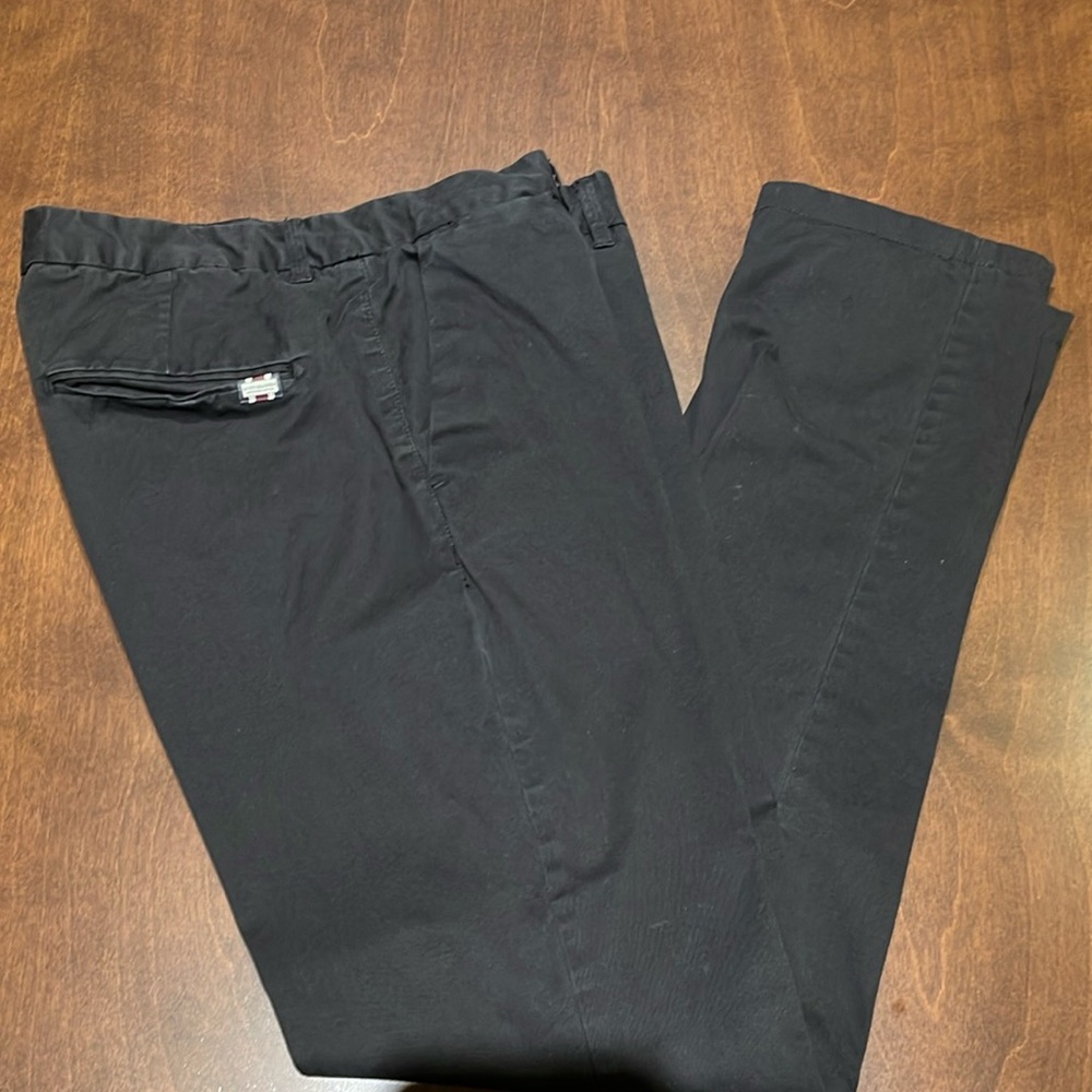 Men’s Scotch and Soda black casual pants. Stuart’s Model. W32 L32